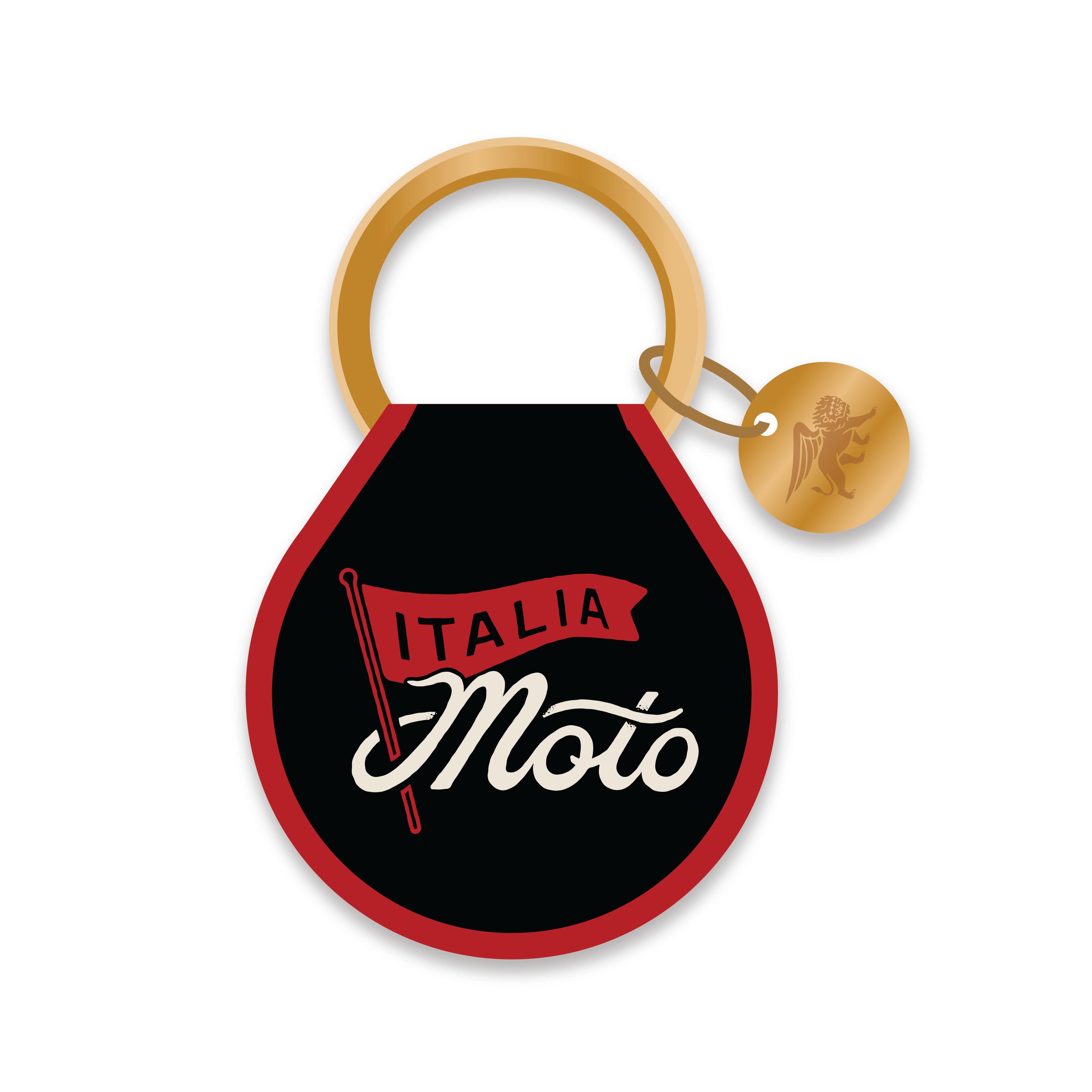 Moto Embroidered Keytag