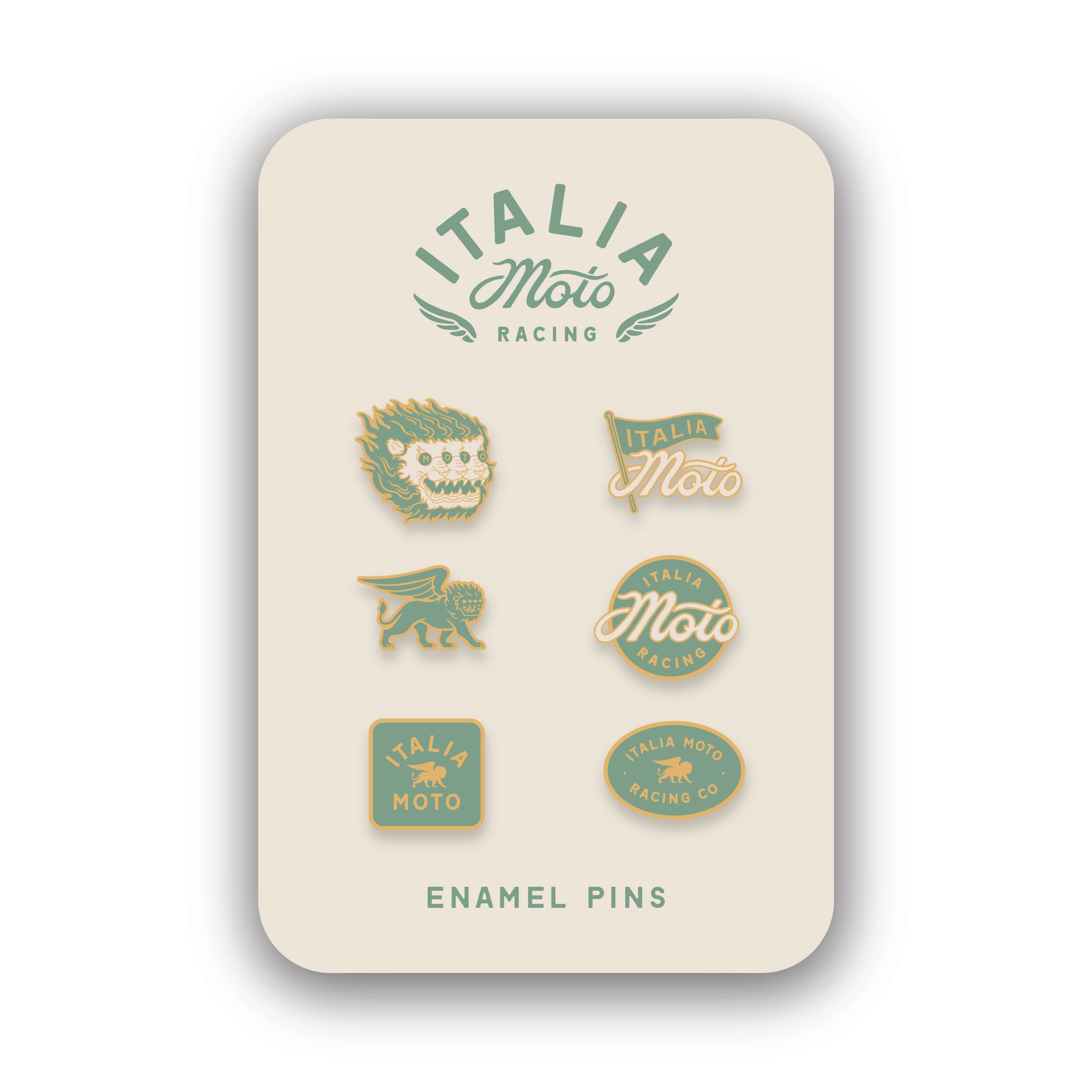 Moto Enamel Pin Pack