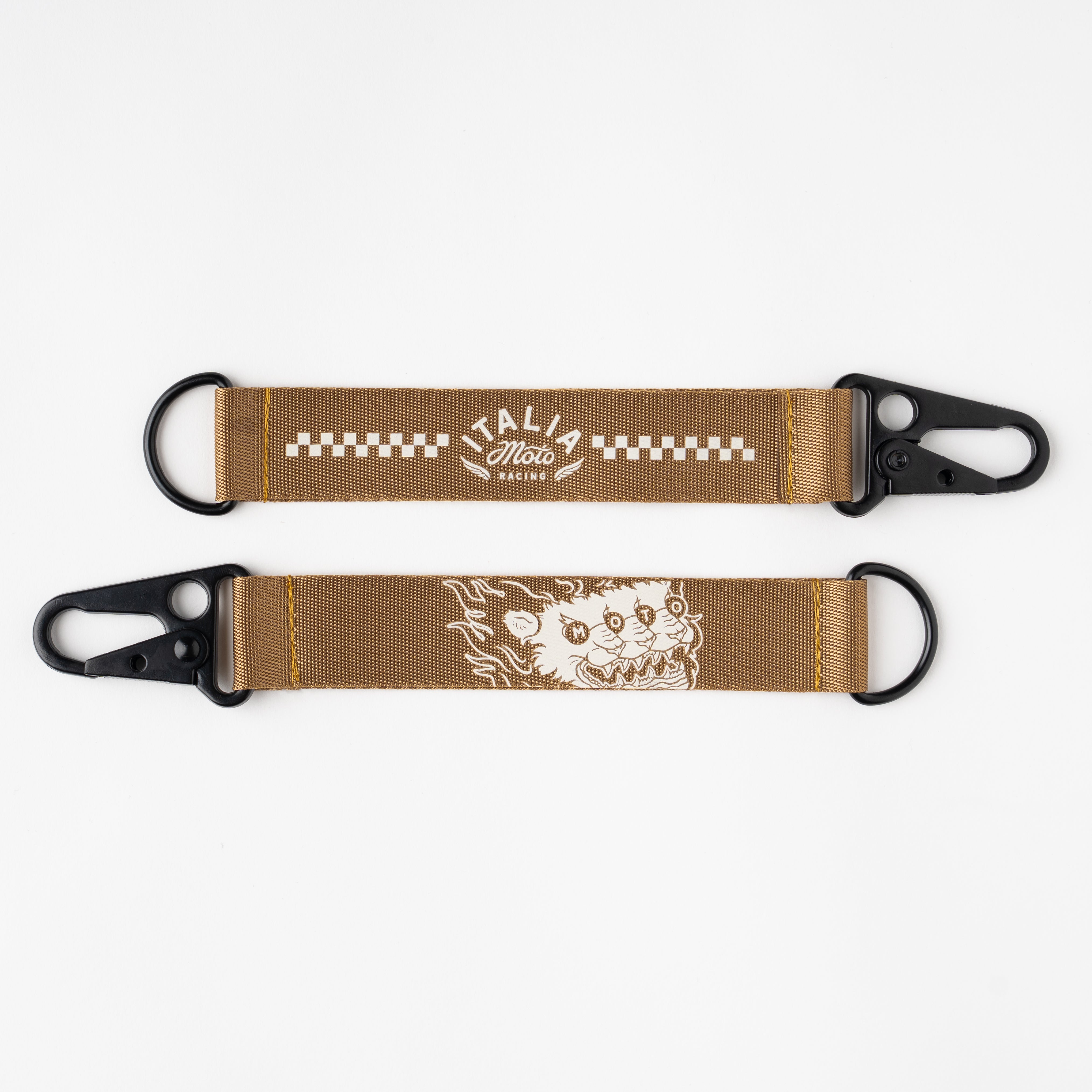 Moto Checker Keyring