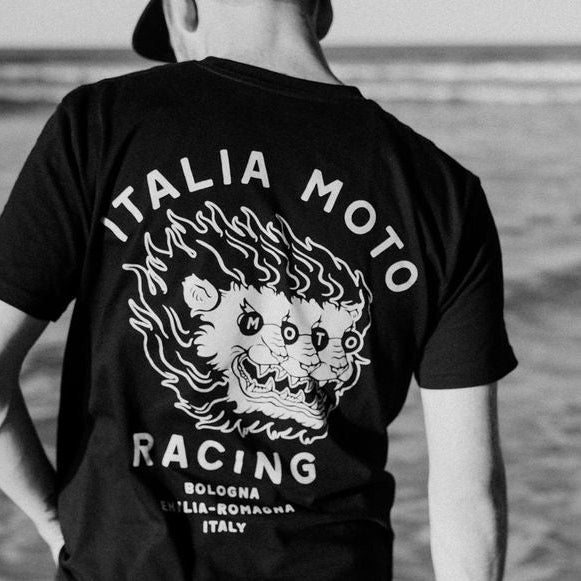 Moto Mens Classic Tee - Black