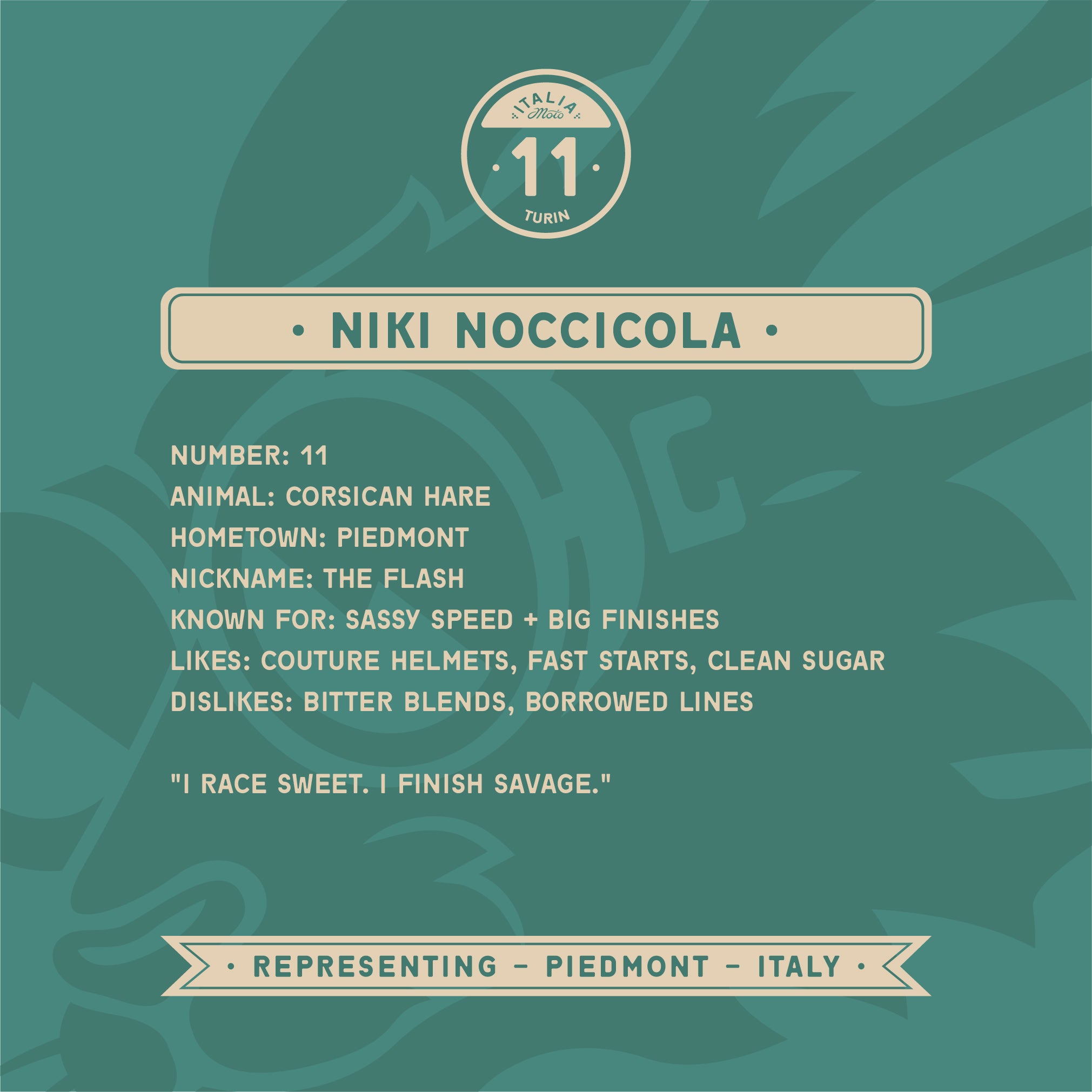 Book 18/21: Italia Moto Cup – Niki Nocciola – Turin, Piedmont