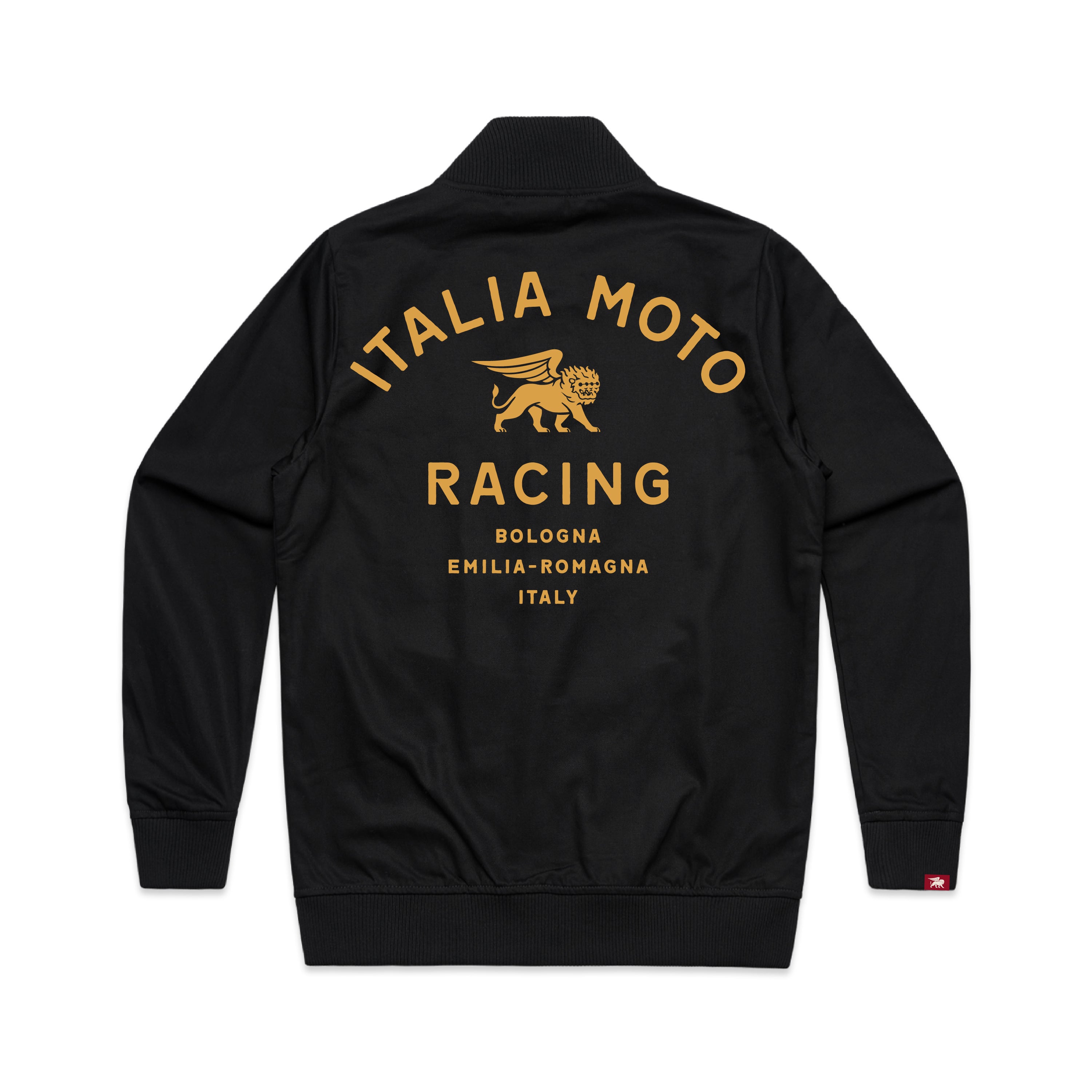 Moto Mens Bomber Jacket - Black
