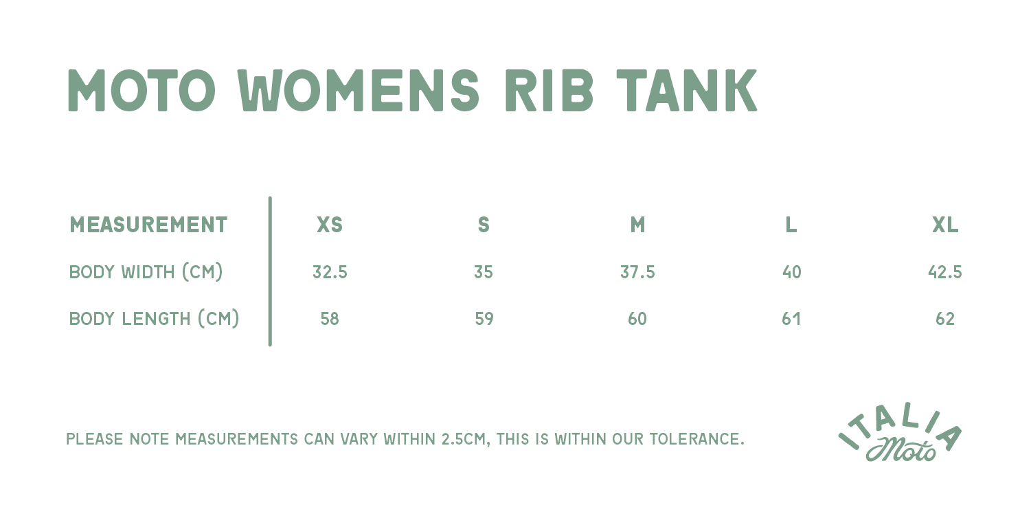 Moto Womens Rib Tank