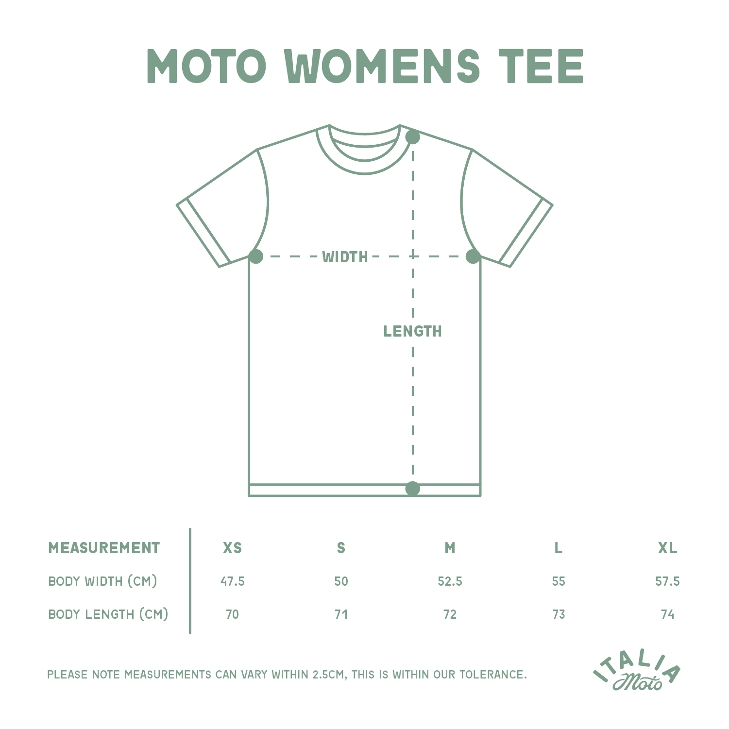 Moto Womens Classic Tee