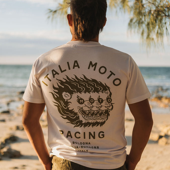 Moto Mens Classic Tee - White