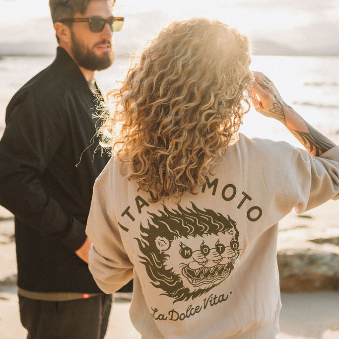 Moto Womens Relax Crew